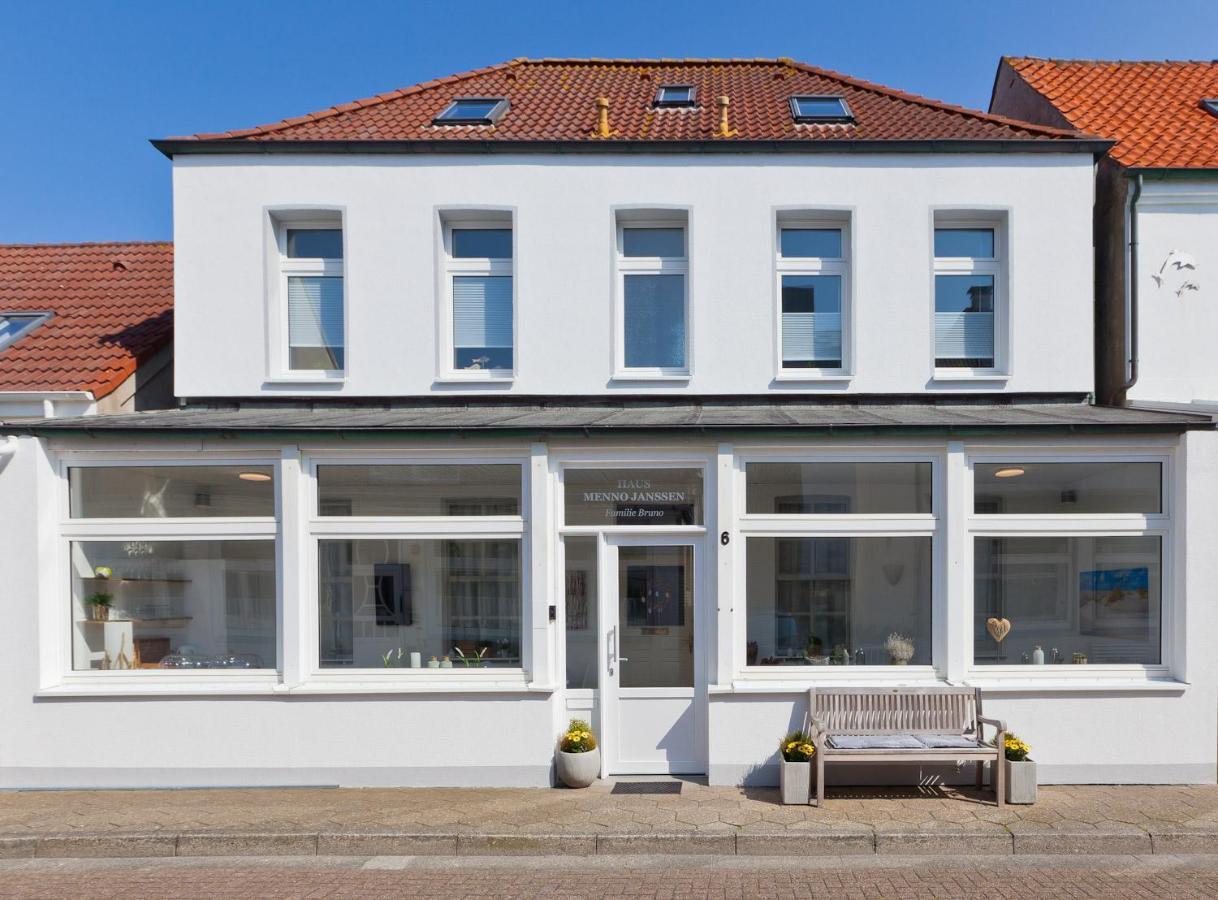 Haus Menno Janssen - Einzelzimmer Norderney Eksteriør bilde